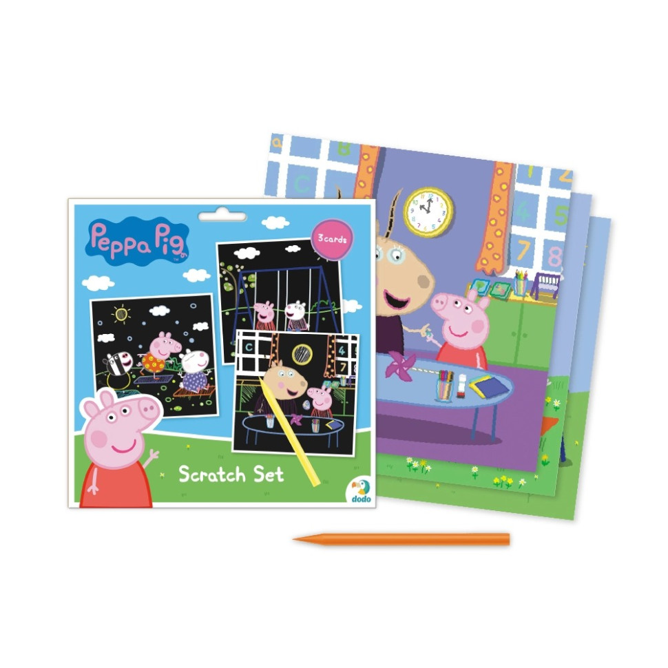 Набір гравюр Peppa Pig 