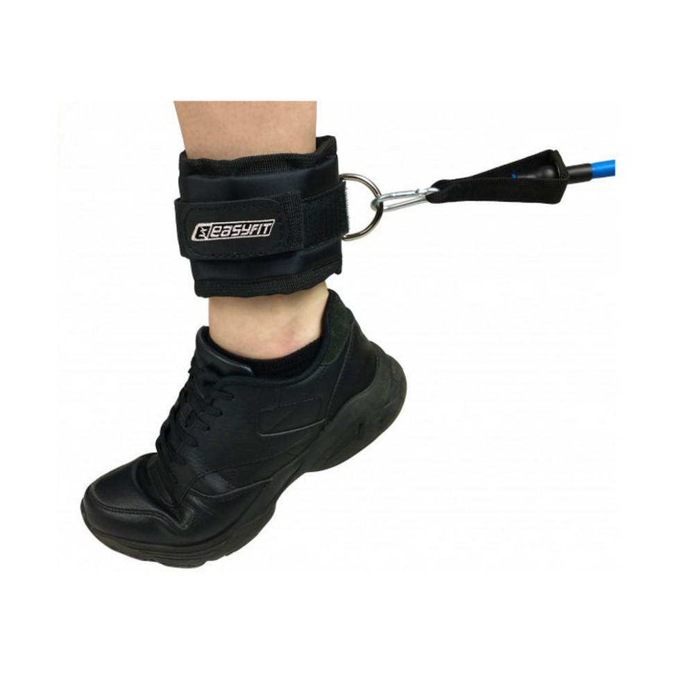 Манжета для тяги на тренажере EasyFit EF-LGSTR-03 черная 