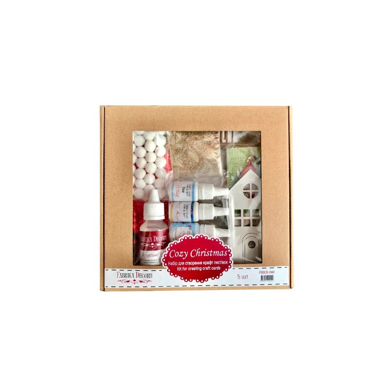 Набор для создания Рождественских открыток 