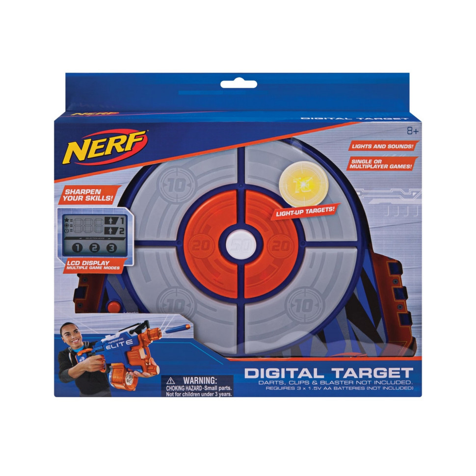 Игровая электронная мишень Nerf Elite Strike and Score Digital Target NER0156