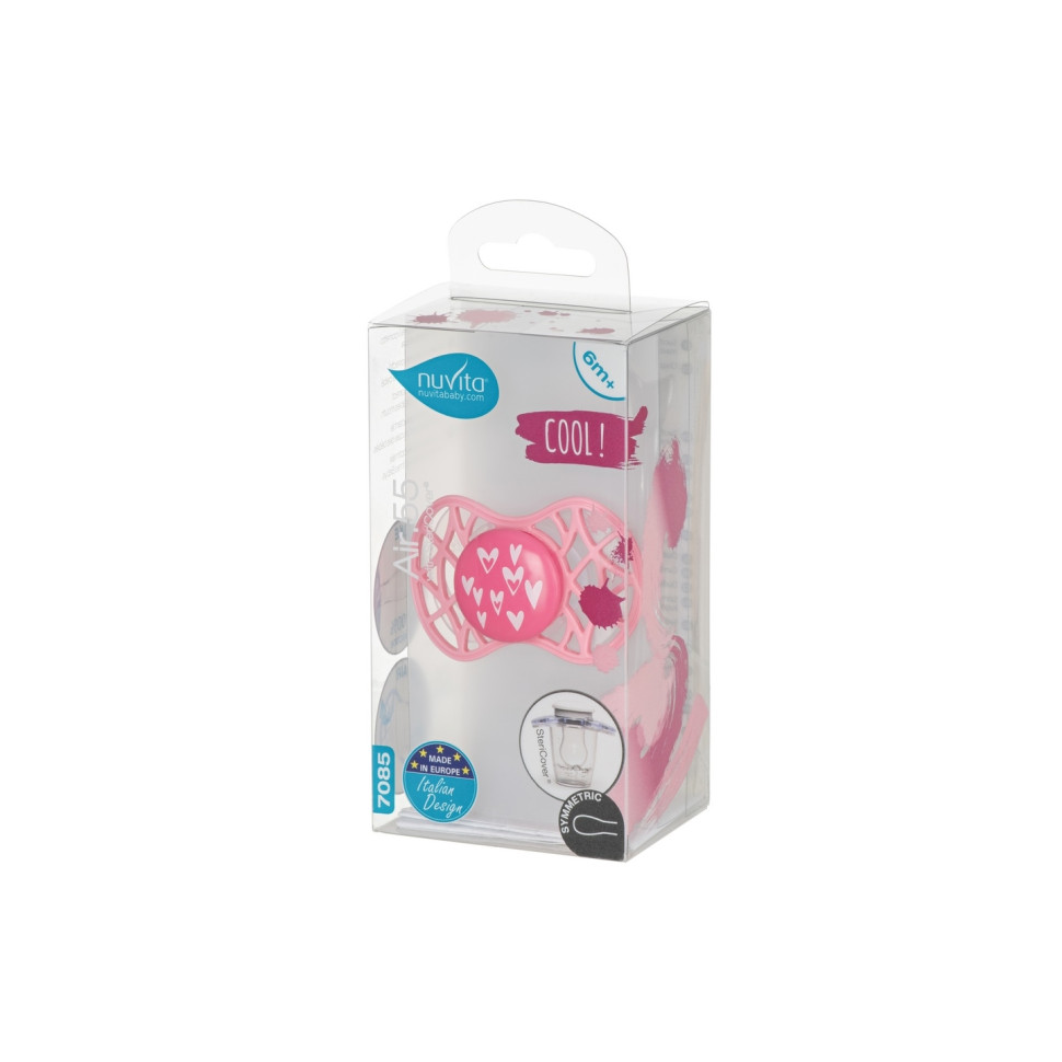 Пустышка Nuvita 7085 Air55 Cool симметрическая 6m+ 