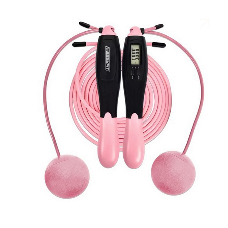 Скакалка скоростная с счетчикомя TwinRope EasyFit EF-1909-BP 2,8 метра