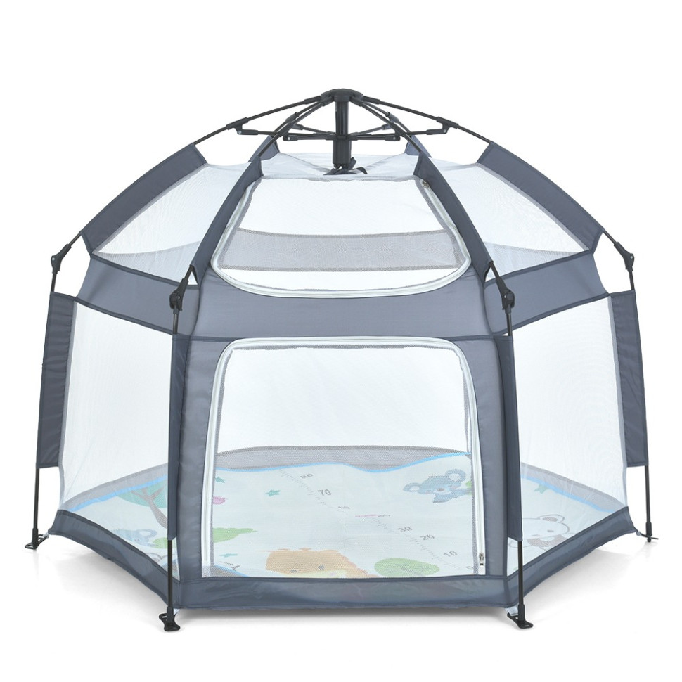 Детский манеж Bambi MR 1512 Silver Mist 146×127×110 см