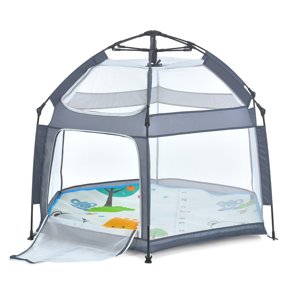Детский манеж Bambi MR 1512 Silver Mist 146×127×110 см