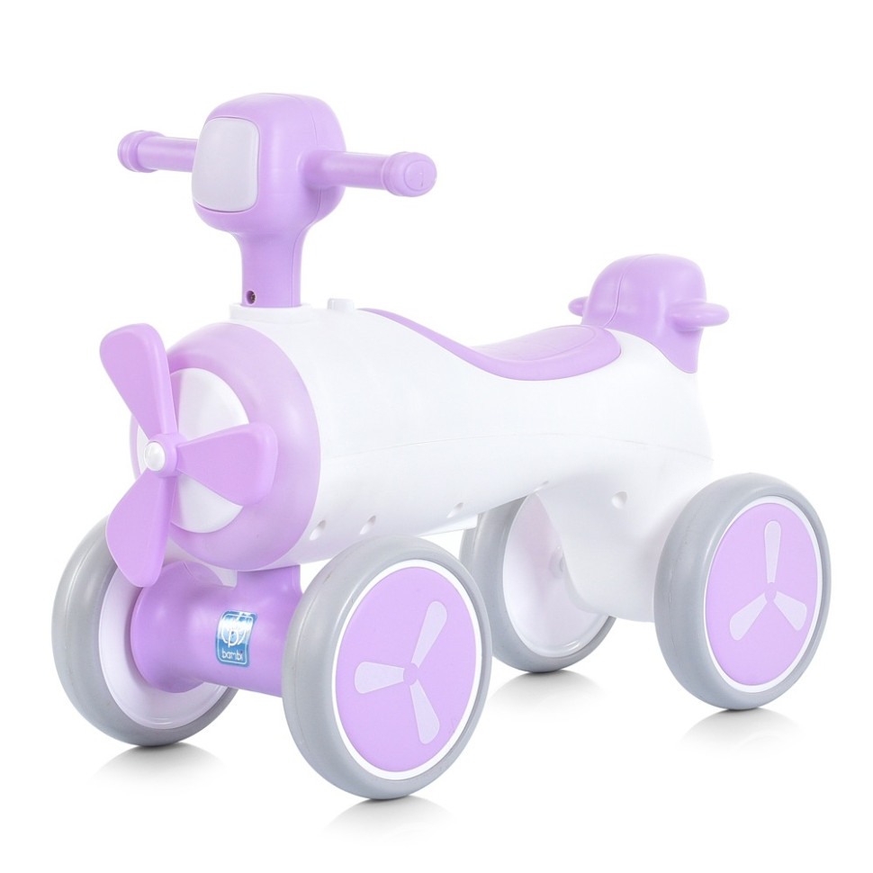 Детская каталка-толокар Bambi M 5854E-9 розовый, до 25 кг