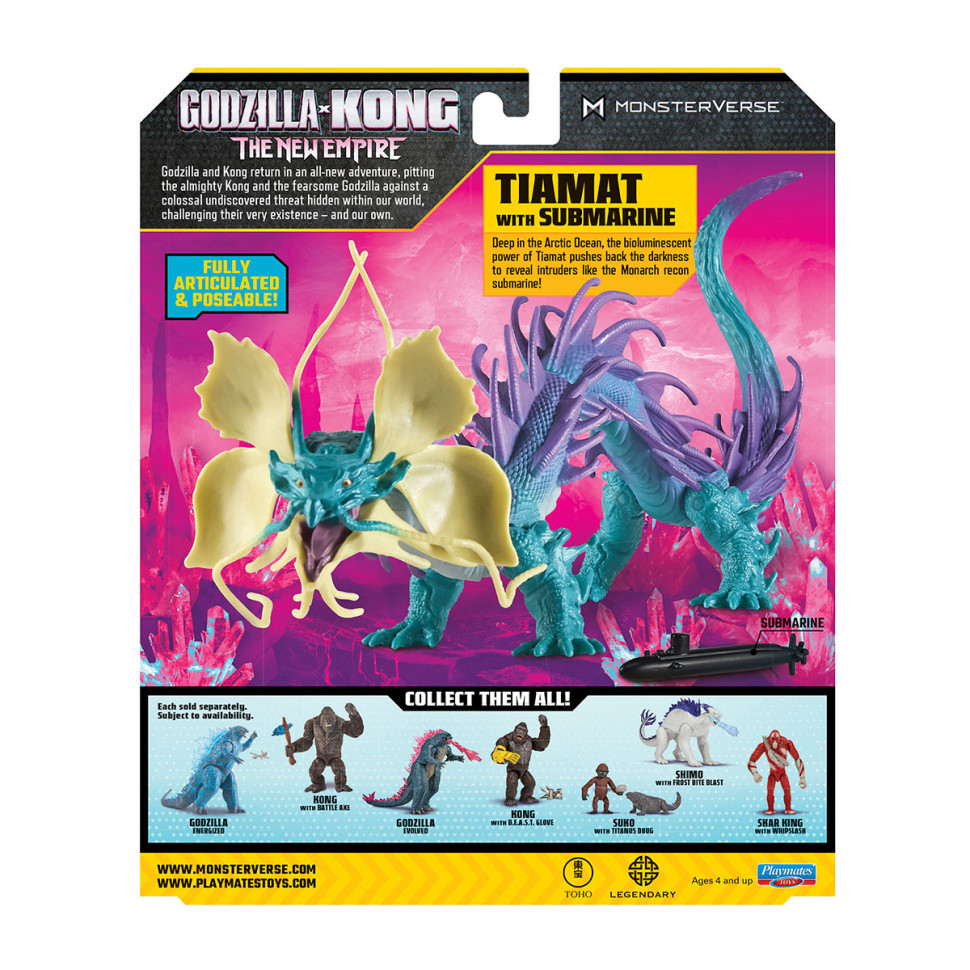 Ігрова фігурка Тіамат Godzilla vs. Kong 35214 з підводним човном