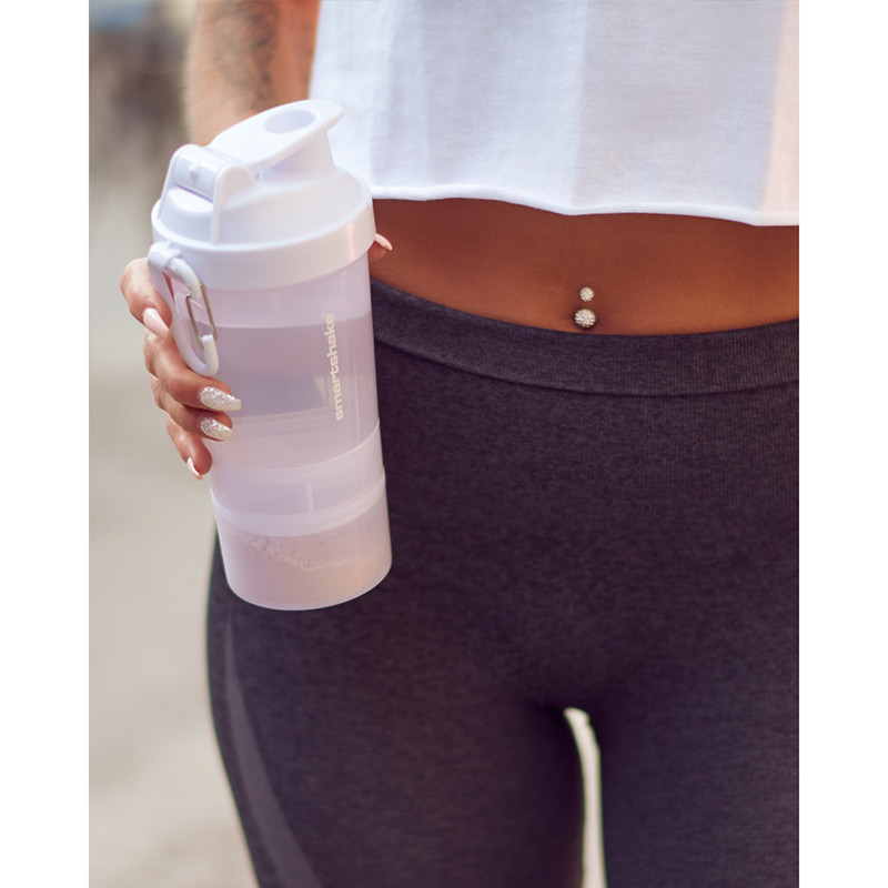 Шейкер спортивний Original2GO SmartShake 10560602 Pure White 600 мл 