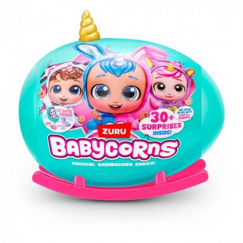 Игрушка-сюрприз Кукла Единорог Babycorns 92108D, с аксессуарами