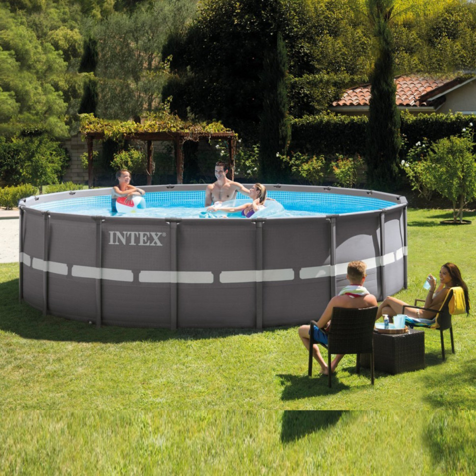 Каркасный бассейн Intex 26334, 610х122 см, 30079 л