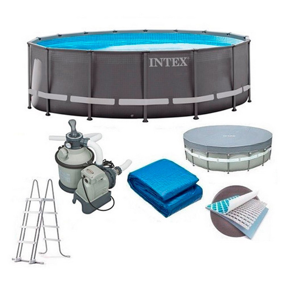 Каркасный бассейн Intex 26334, 610х122 см, 30079 л