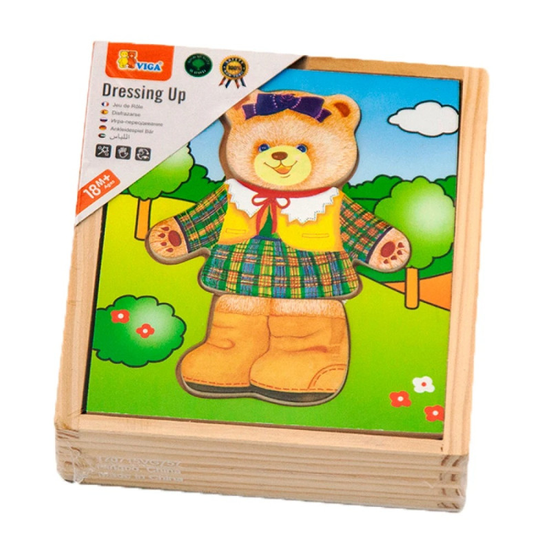 Деревянный игровой набор 