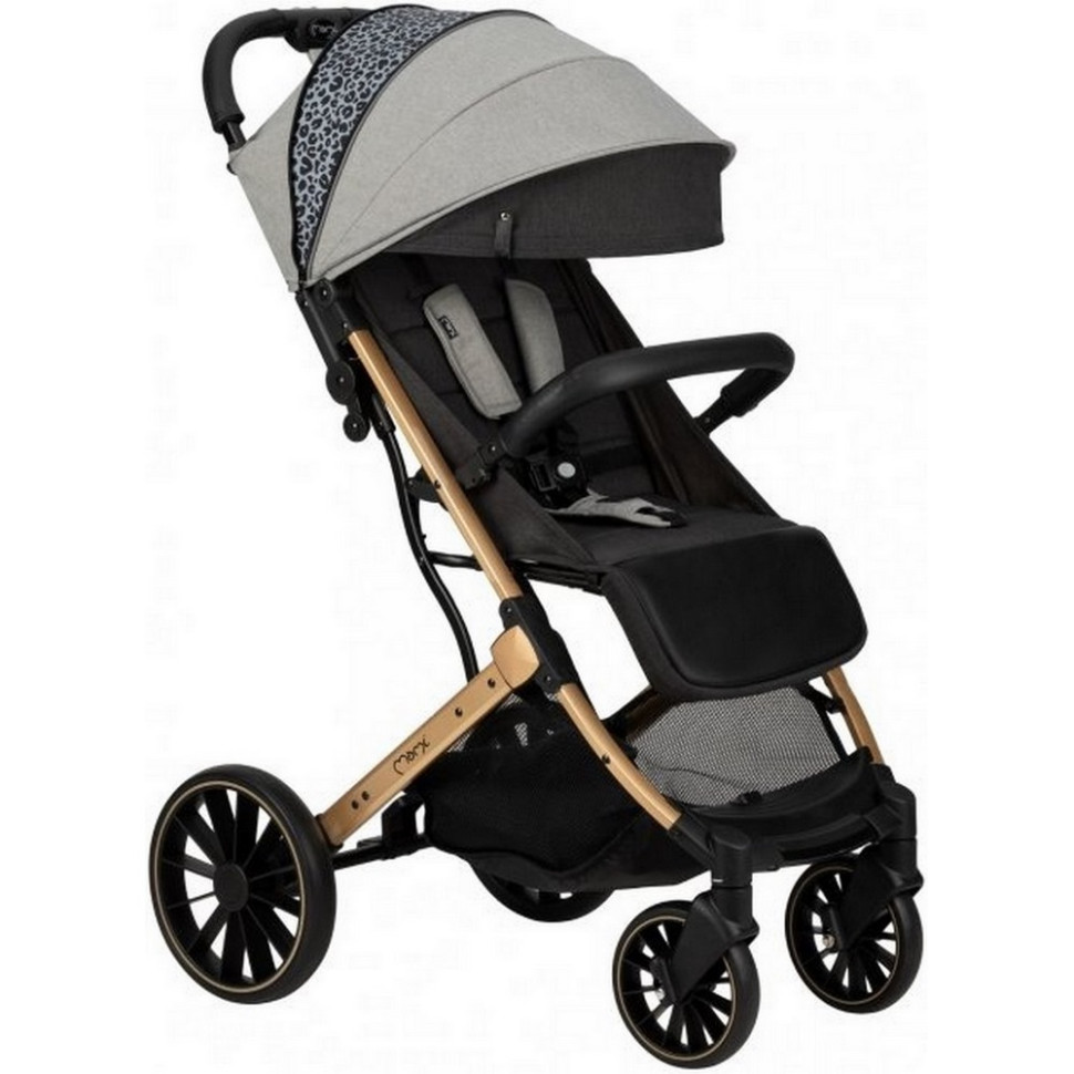 Прогулочная коляска MoMi ESTELLE DAKAR WOSP00021 черно-золотая