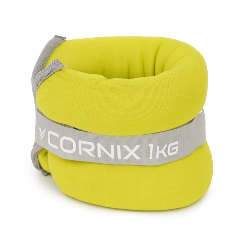 Утяжелители-манжеты для ног и рук Cornix XR-0244, 2 x 1 кг