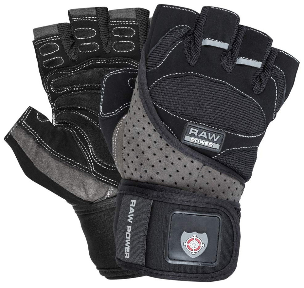 Рукавички для фітнесу Raw Power Power System PS-2850_M_Black-Grey, Purple M