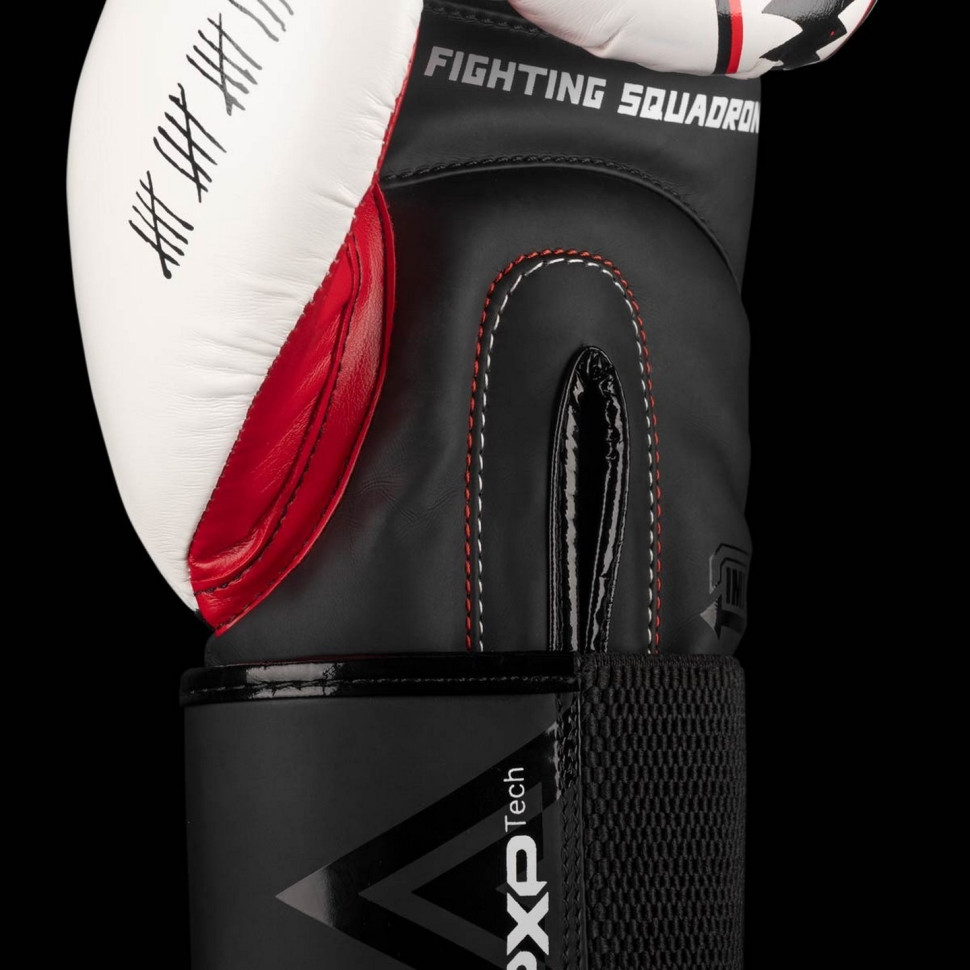 Боксерские перчатки Fight Squad WEISS Phantom PHBG2218-16 White 16 oz