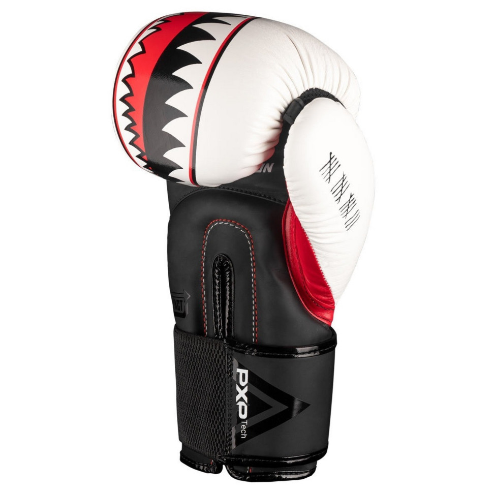 Боксерские перчатки Fight Squad WEISS Phantom PHBG2218-16 White 16 oz