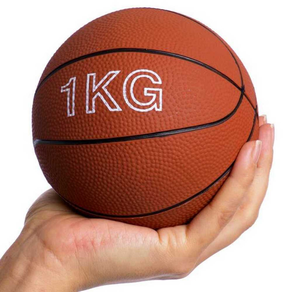 Медбол (медичний м'яч) для кросфіту Medicine Ball Gemini Sport GC-8407-1, 1 кг
