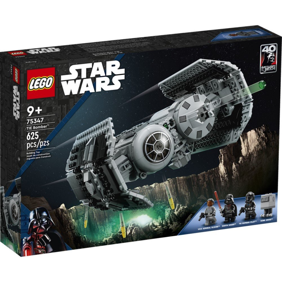 Конструктор Бомбардувальник TIE LEGO 75347, 625 деталей
