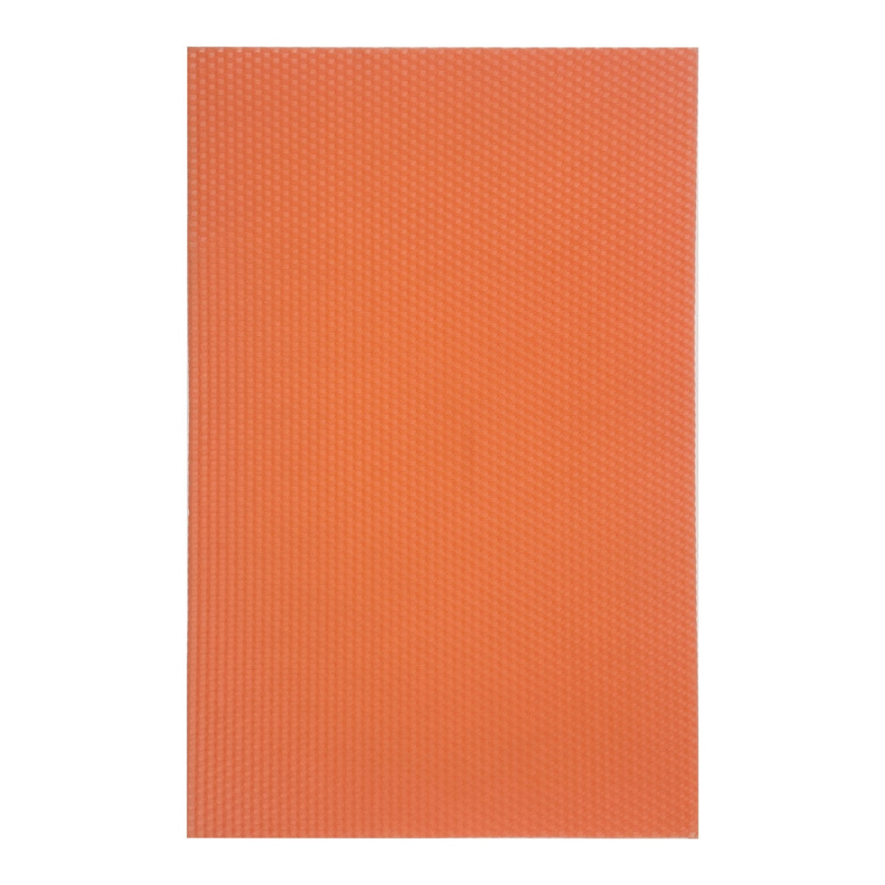 Вощина для виробництва свічок Bambi #11-кораловий 410 х 260 мм