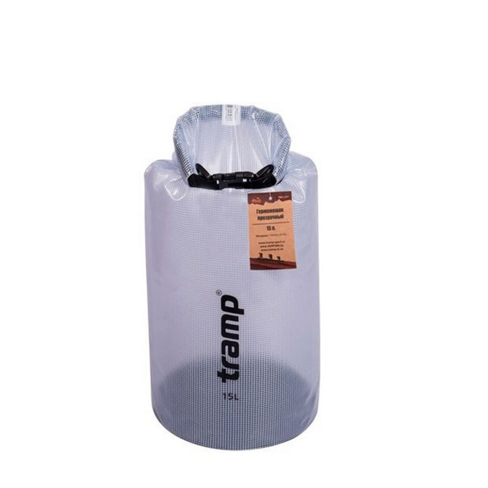Гермомешок Tramp UTRA-197 PVC, прозрачный 15 л