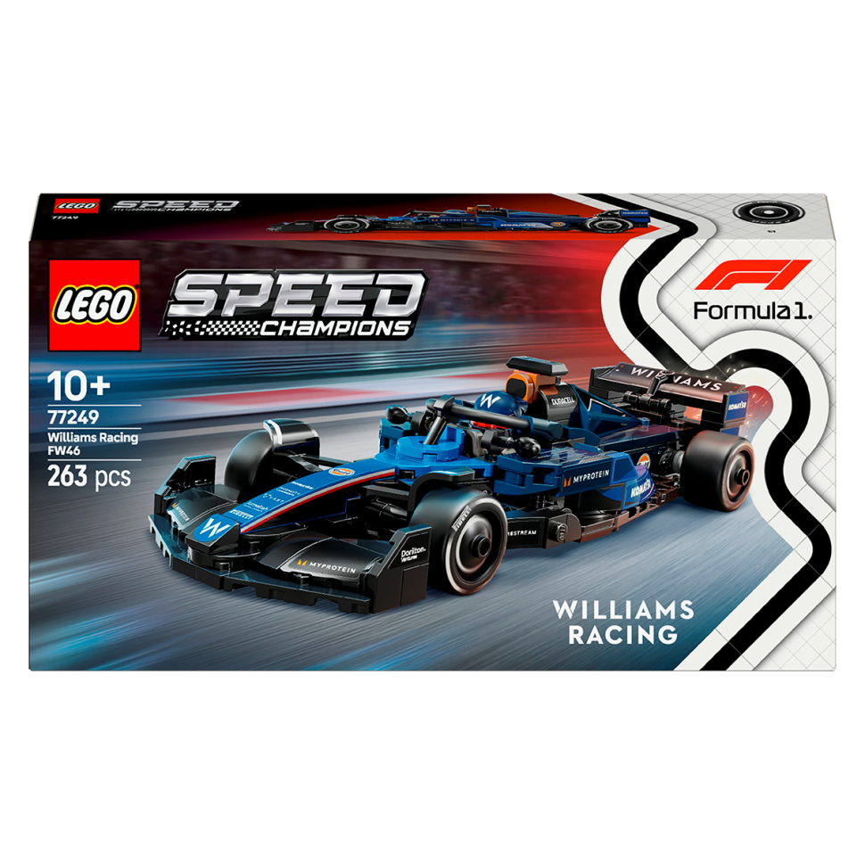 Конструктор Speed ​​Champions Автомобиль F1 Williams Racing FW46, LEGO 77249, 263 детали