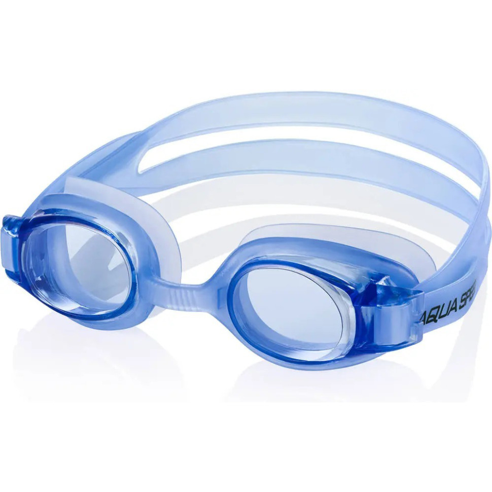 Очки для плавания ATOS 004-01 Aqua Speed 00000015345 синий, OSFM