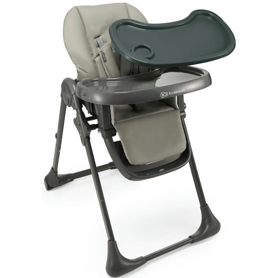 Стільчик для годування Tummie Kinderkraft KHTUMM00GRY0000 Grey