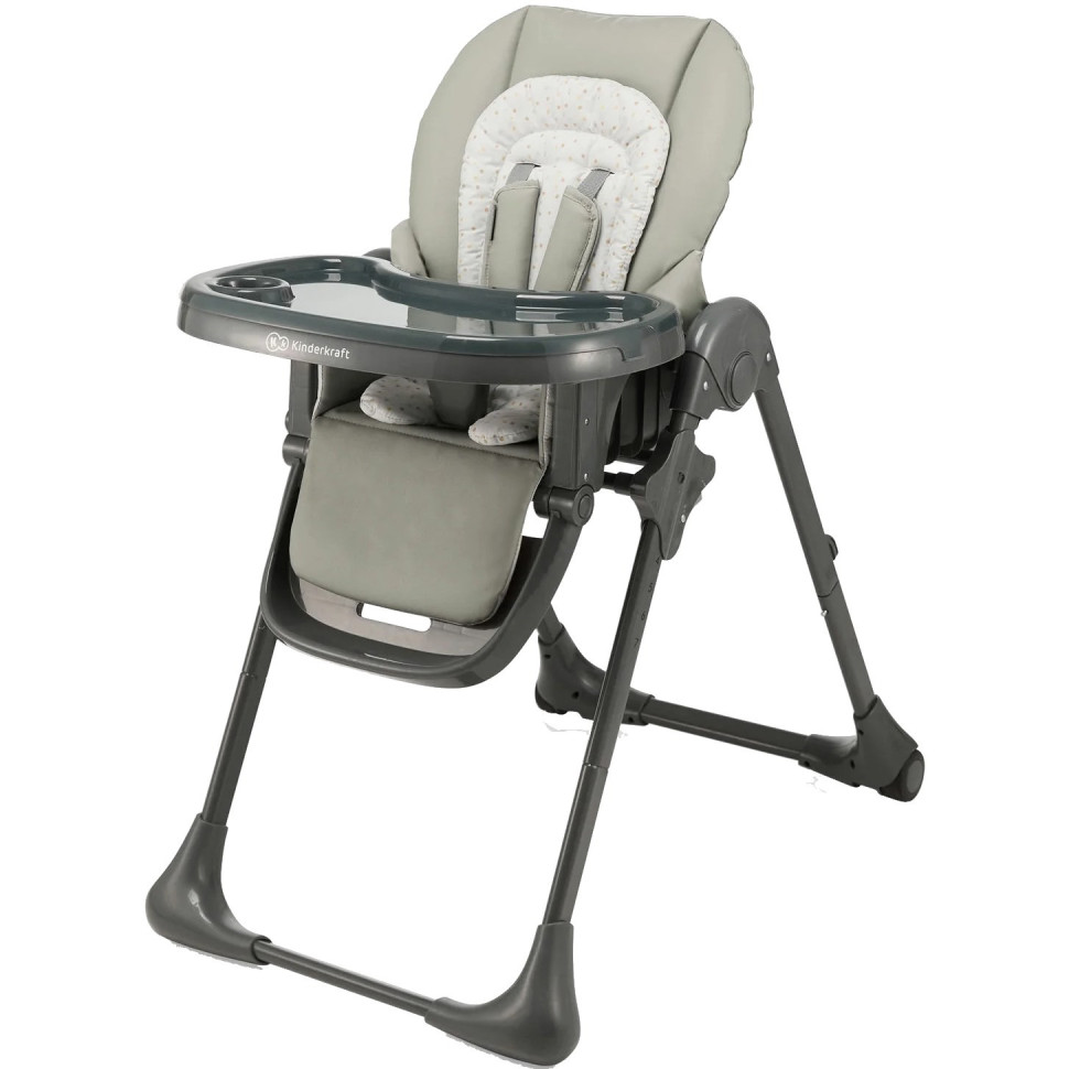 Стільчик для годування Tummie Kinderkraft KHTUMM00GRY0000 Grey