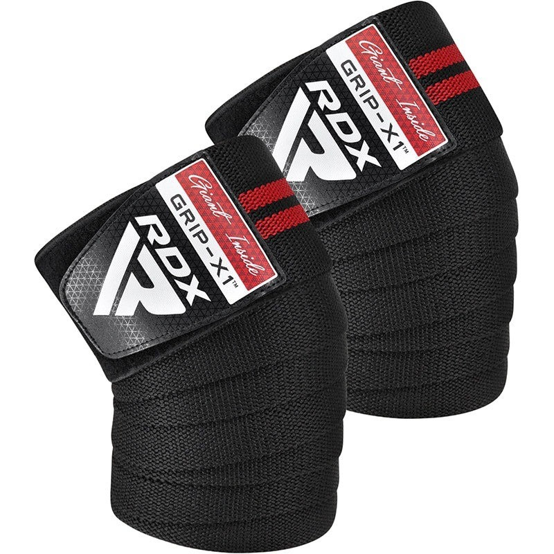 Бинти на коліна GYM KNEE WRAP R11 RDX Inc Limited WAH-KR11BR, BLACK/RED