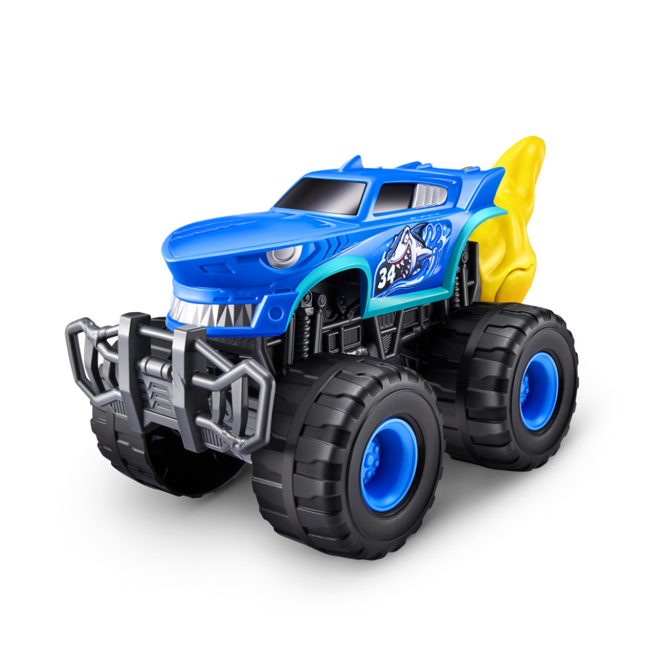 Дитяча іграшка Monster Wheels Шарк Трек Smashers 74103D у наборі з аксесуарами