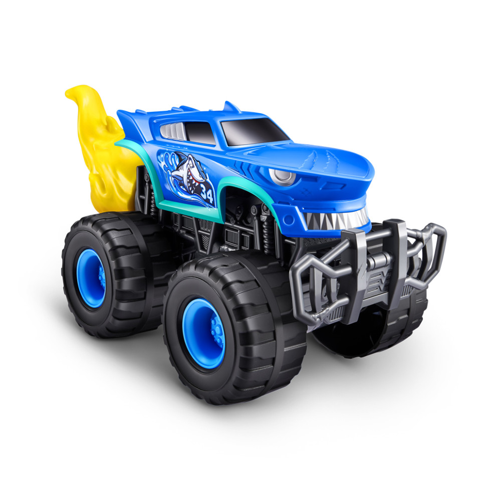 Дитяча іграшка Monster Wheels Шарк Трек Smashers 74103D у наборі з аксесуарами