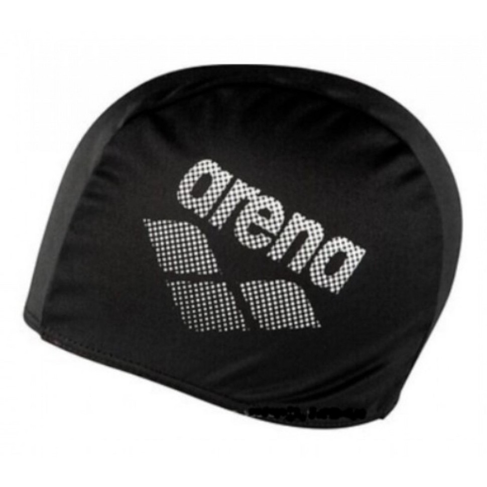 Шапка для плавання POLYESTER II JR Arena 002468-500 чорний, OSFM