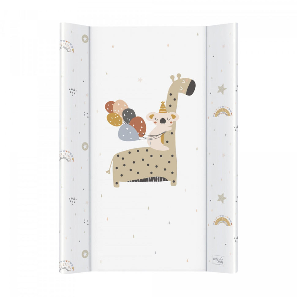Пеленальна дошка Giraffe Cebababy W-203-000-637 Retro Autumn, білий