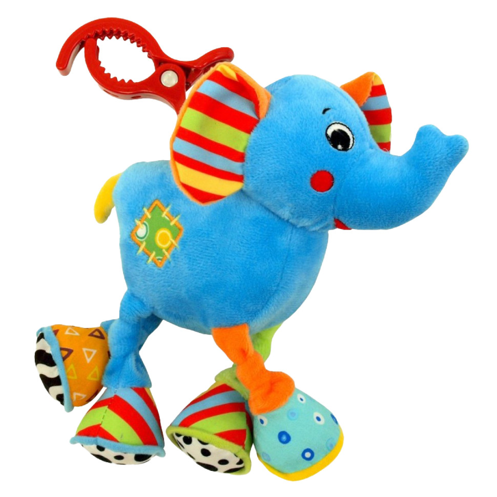 Плюшева підвіска Слонік Baby Mix TE-8562A-20 з вібрацією