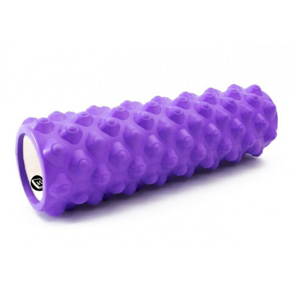 Массажный ролик Grid Roller Extreme EasyFit EF-2051-V 45 см, Фиолетовый