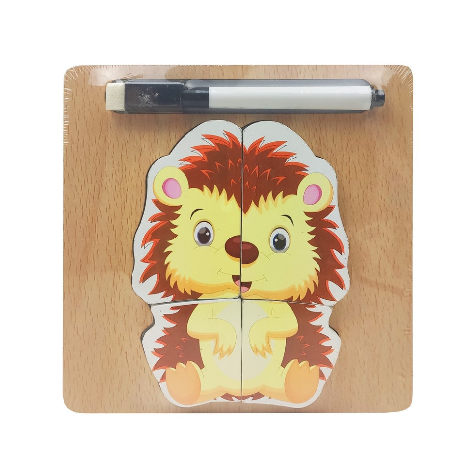 Дерев'яна іграшка Пазли Bambi MD 2525