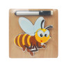 Дерев'яна іграшка Пазли Bambi MD 2525