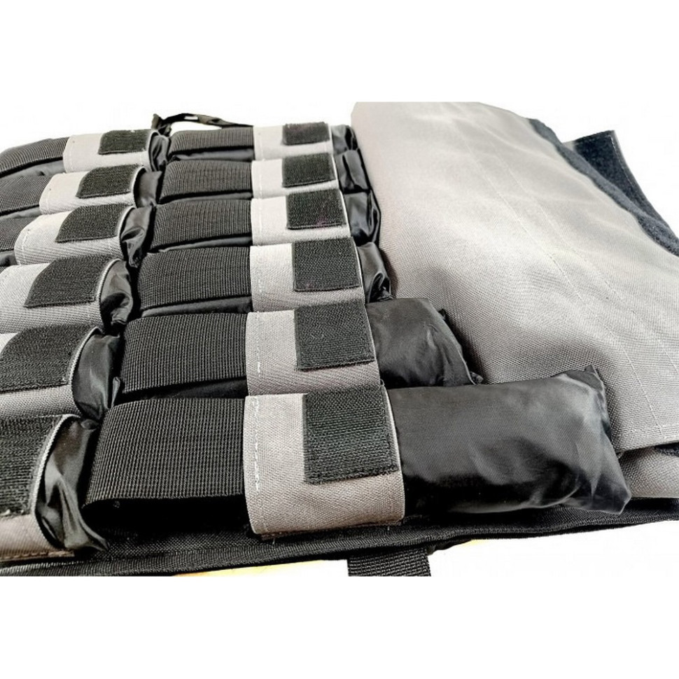 Жилет утяжелитель наборной с шагом Armor EasyFit EF-WTV-180, 18 кг 0,5 кг