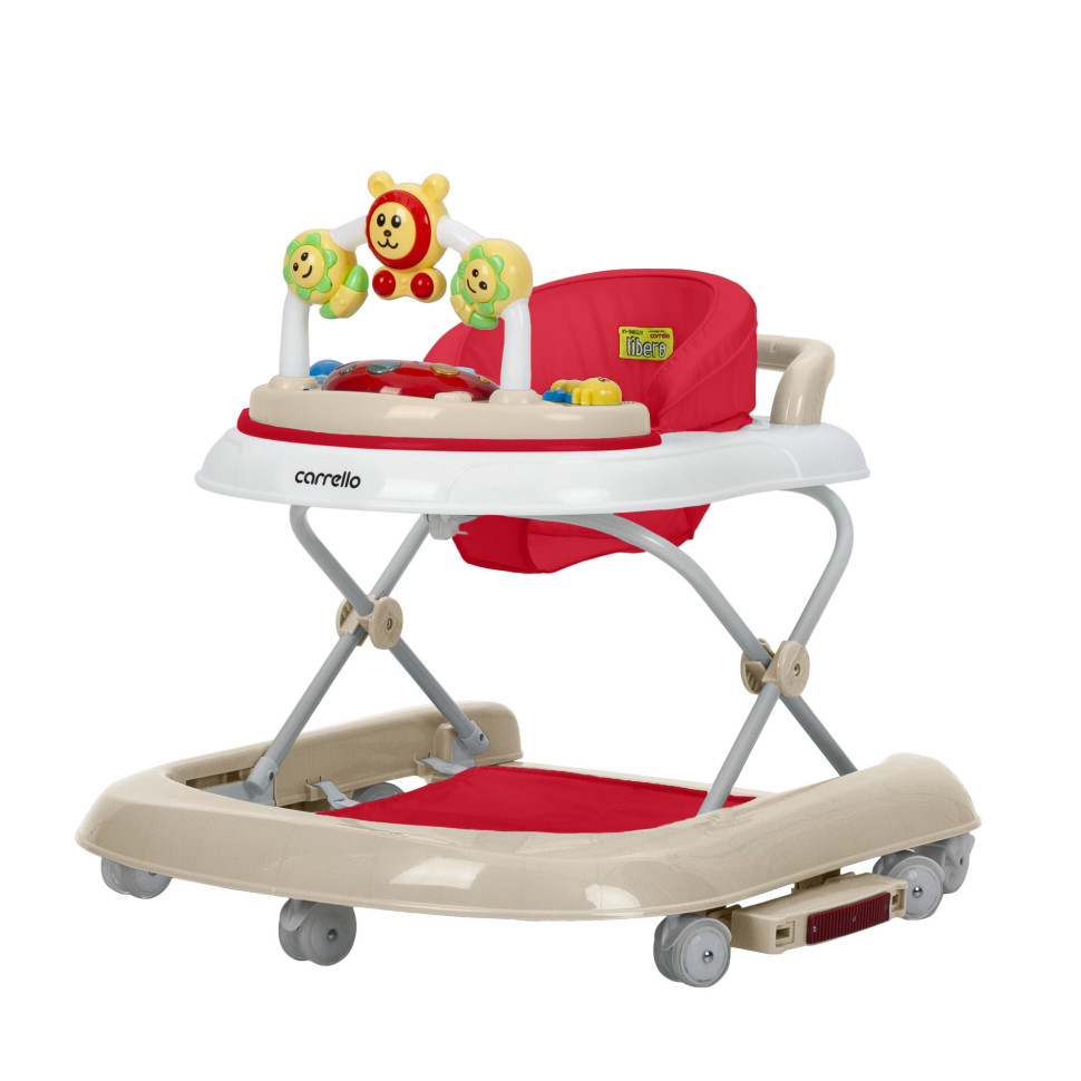 Ходунки дитячі CARRELLO Libero CRL-9602/3 Red 3 в 1
