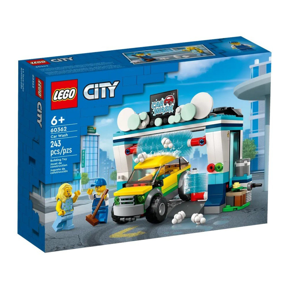 Конструктор Автомойка LEGO 60362, 243 детали