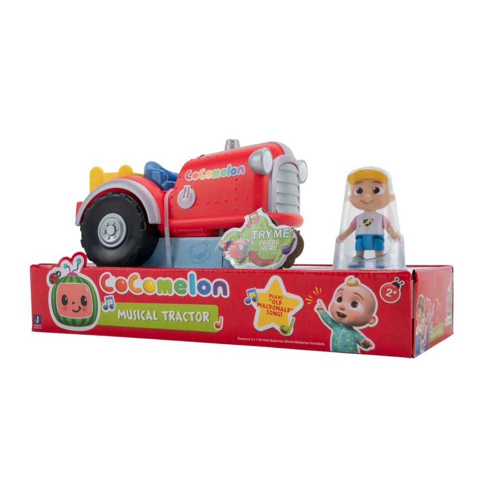 Ігровий набір CoComelon Feature Vehicle Трактор зі звуком CMW0038