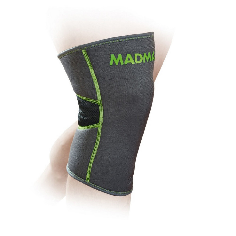 Наколенник Zahoprene Knee Support MadMax MFA-294_M, Dark Grey/Green, M