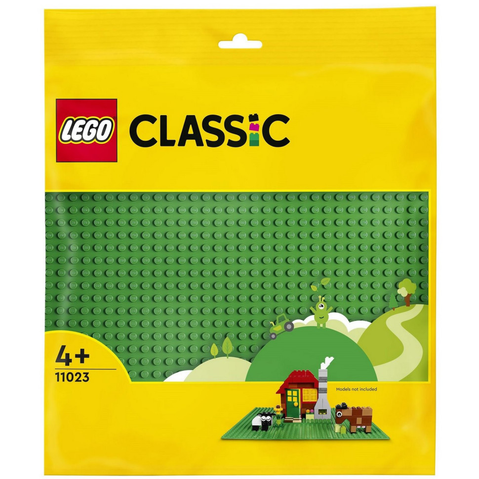 Конструктор LEGO Classic Зелёная базовая пластина 11023