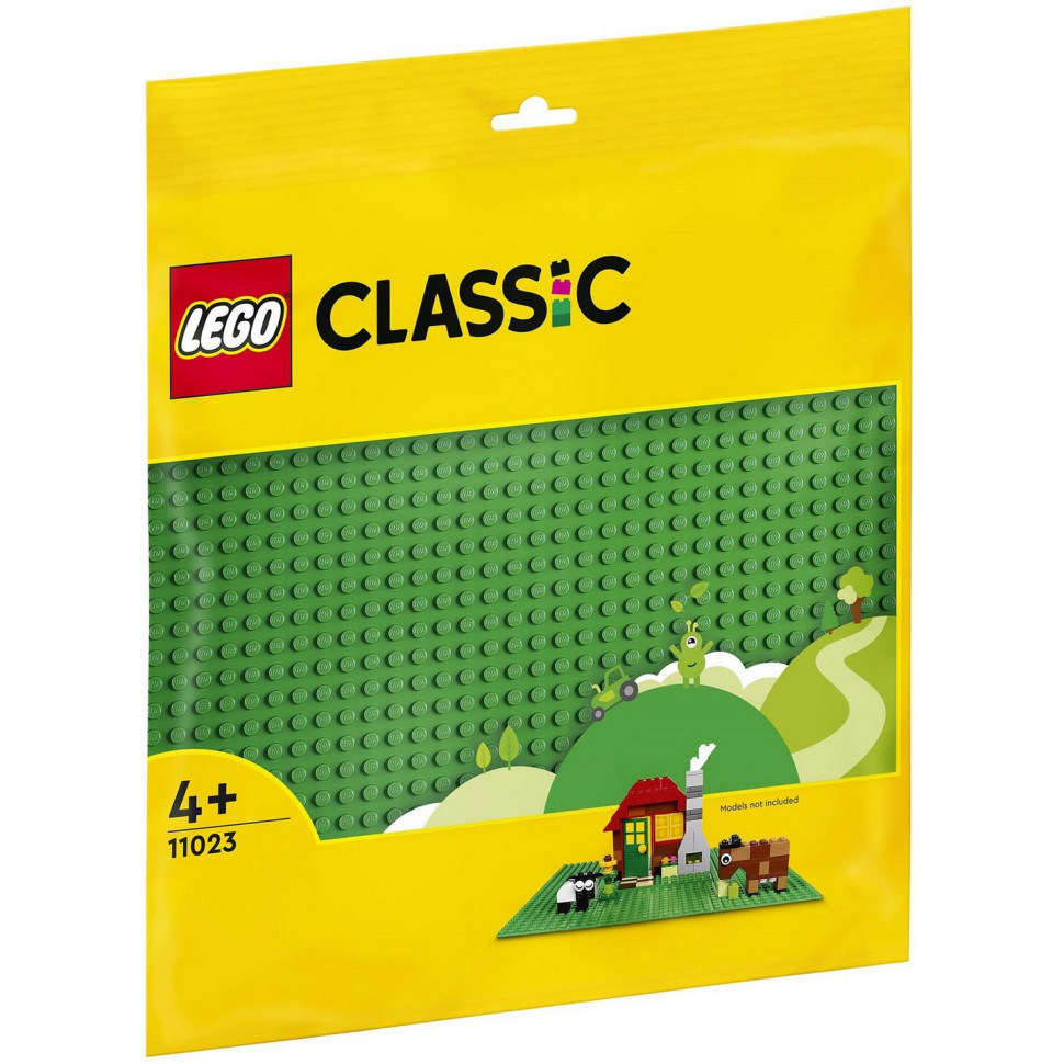 Конструктор LEGO Classic Зелёная базовая пластина 11023