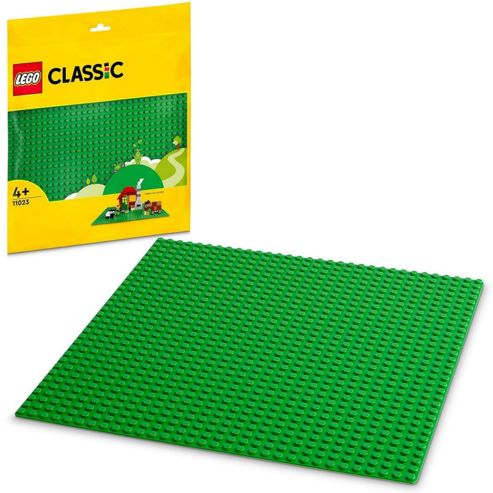 Конструктор LEGO Classic Зелёная базовая пластина 11023