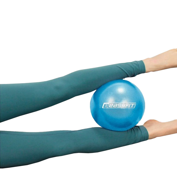 М'яч для пілатесу EasyFit EF-1220, 20 см, синій