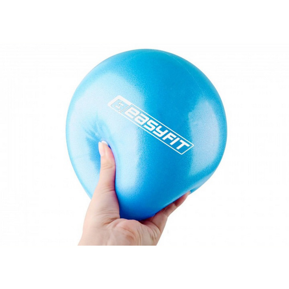 М'яч для пілатесу EasyFit EF-1220, 20 см, синій