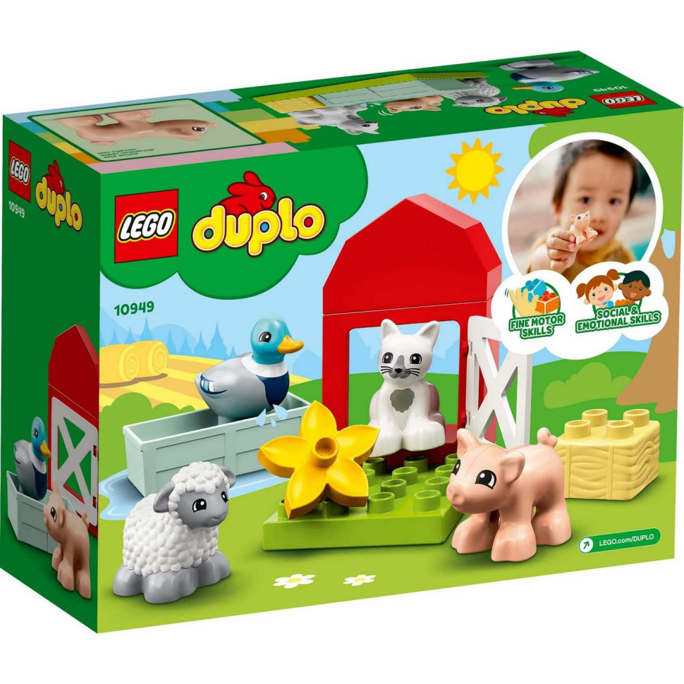 Конструктор LEGO DUPLO Догляд за тваринами на фермі 10949