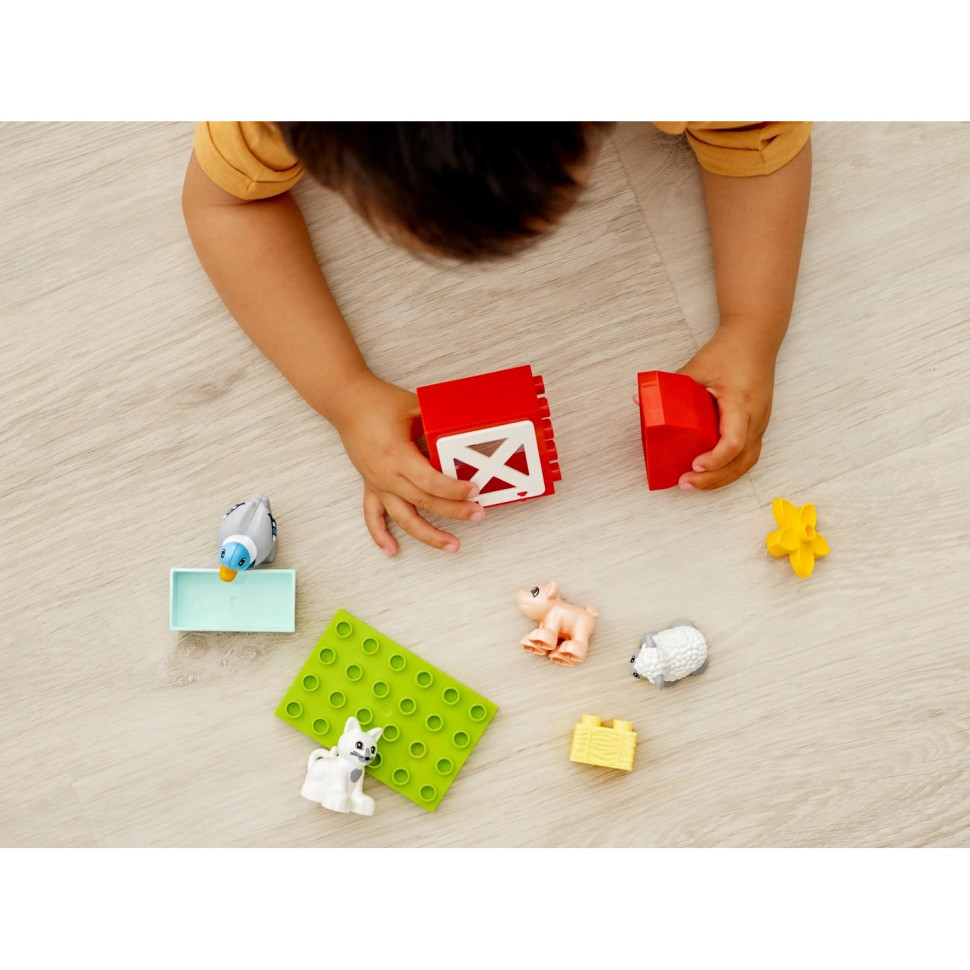 Конструктор LEGO DUPLO Догляд за тваринами на фермі 10949
