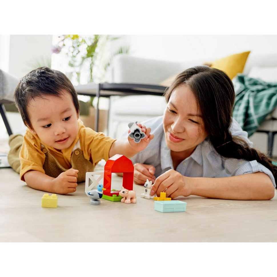 Конструктор LEGO DUPLO Догляд за тваринами на фермі 10949